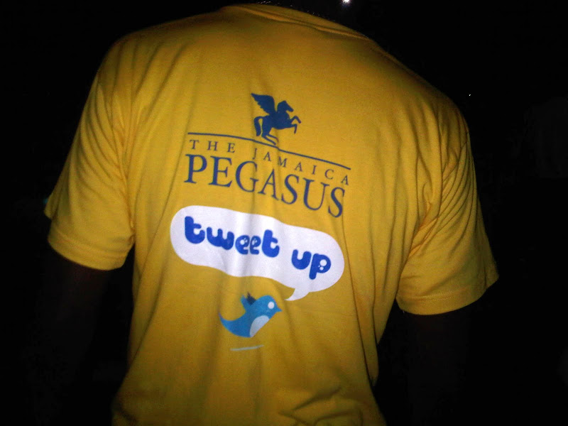 Jamaica Pegasus Tweetup Shirt Jamaica Pegasus Tweetup Shirt