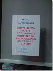 noclimbing