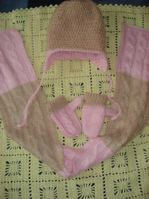  Set crosetat/tricotat