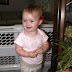 This is actually a picture of Maddy after the airshow...to cute!