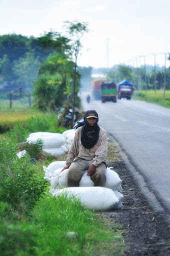 Menunggu jemputan