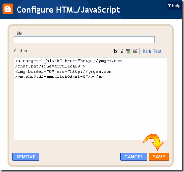 configure-HTML-JS