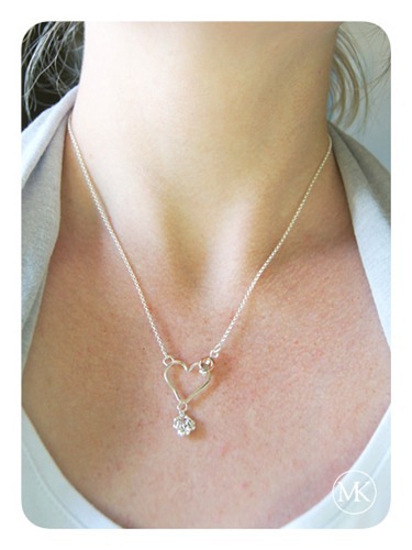 heart hook necklace 1