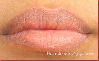 etude house color me nude lip concealer lip swatch, by bitsandtreats