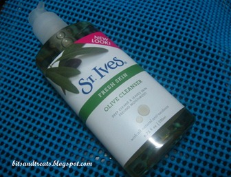 st. ives fresh skin olive cleanser, by bitsandtreats