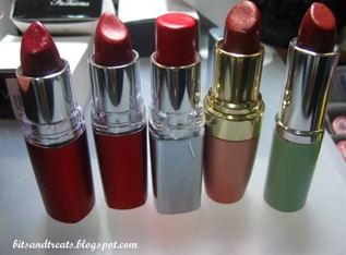 red lipsticks, by bitsandtreats