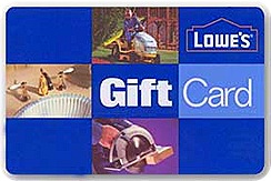 lowes gift card