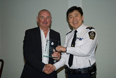 First Inner Circle Member Wayne Deans with Chief Chu