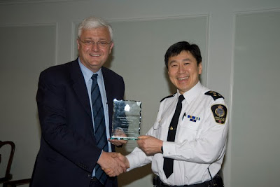 VPF Chairman Peter Armstrong with Chief Chu
