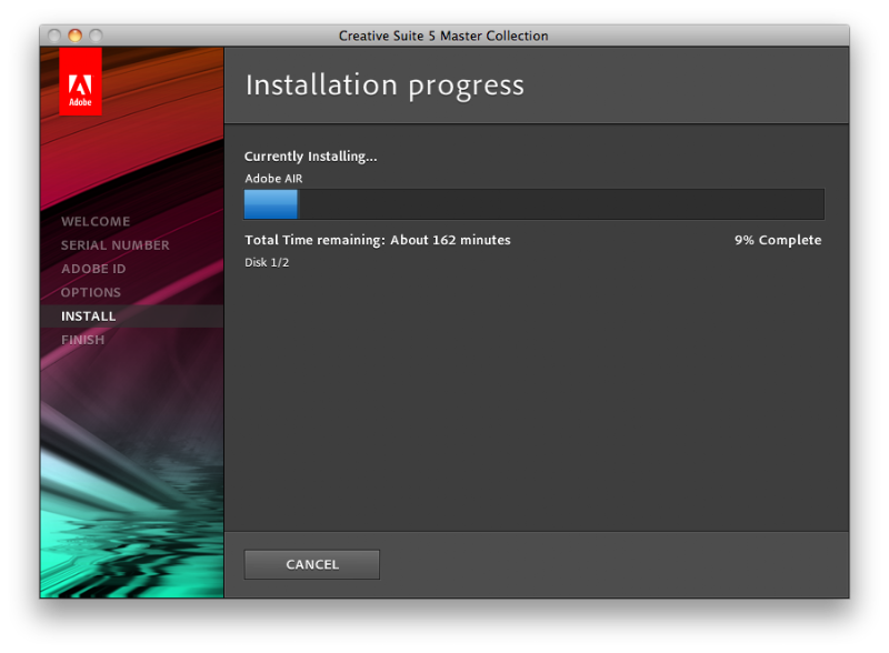 Installing in Progress 3