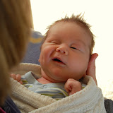 February 2010, Rhys newborn, snow