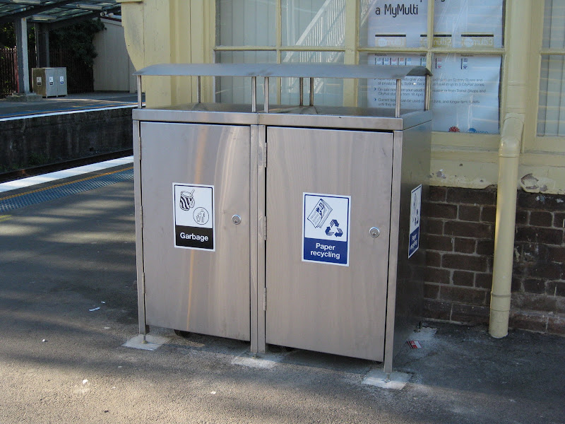 ATDB • View topic Railway station garbage bins.