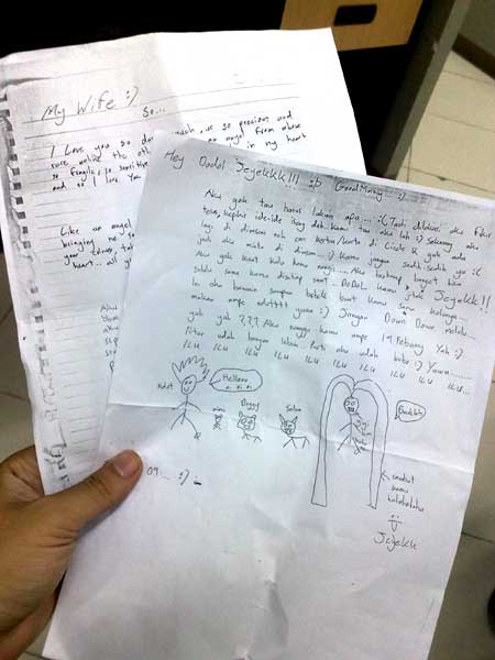 Isi Surat Miler
