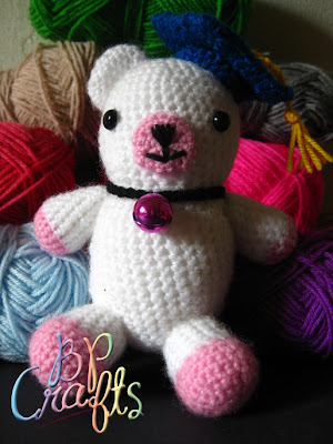 amigurumi graduation bears -cute amigurumi graduation convocation bears with bell