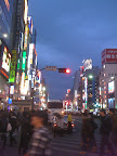 We've arrived...somewhere around Shinjuku station.