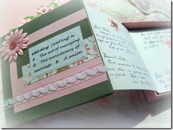 received a stunningly beautiful gift from my dear and talented friend ...