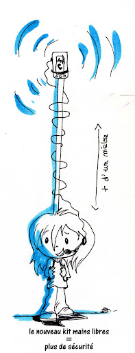ondes de téléphone