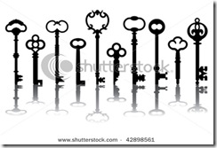 stock-vector-skeleton-key-silhouettes-with-shadows-42898561