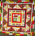 ”Apple For the Teacher“ Skill Level : This medallion style sampler is suitable for beginners +