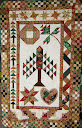 ”Tree of Paradise Christmas Sampler“ Skill Level : Beginner/ intermediate