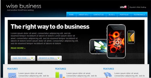 [Free-premium-magazine-style-black-blue-wordpress-theme- Wise-Business[2].jpg]