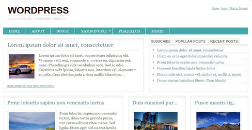 Urbane -Free- premium-magazine-style- wideget-ready -wordpress-theme-2009