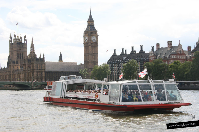 Crucero por el T&aacute;mesis. Londres