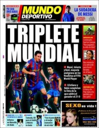El Mundo Deportivo El Mundo Deportivo 2009.12.08