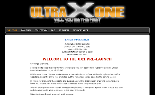 UltraXOne money
