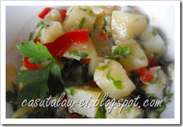 Articole culinare : Salata de cartofi cu usturoi