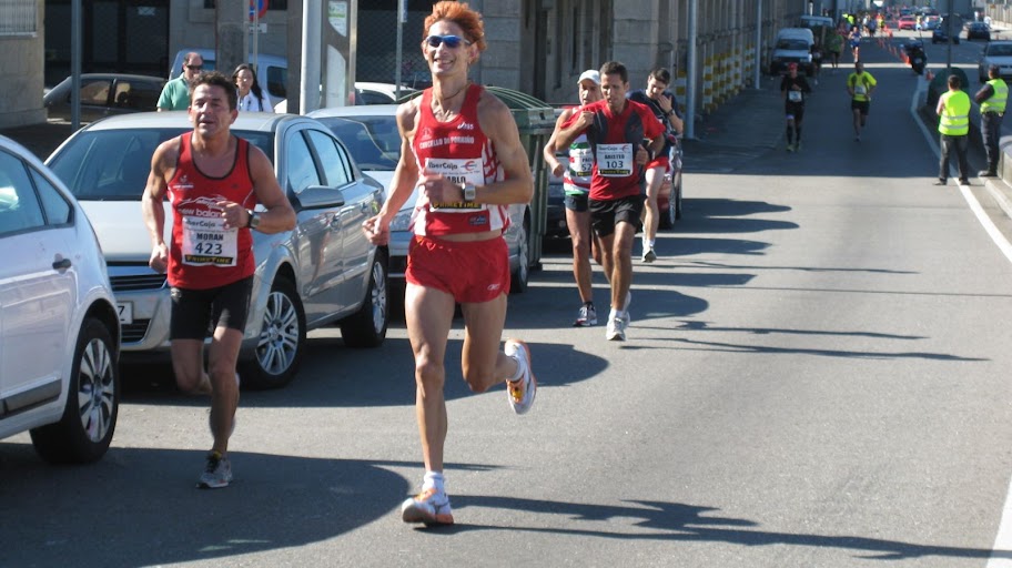 runrunpabli y morán media maratón vigo