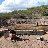 Chuck and Steve finishing joists