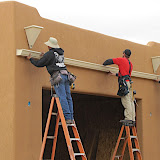 Garage gutter going up 1/18