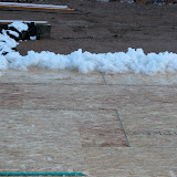 Snow pile-up on flooring 2/10