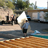 Heaving the sheathing 2/6
