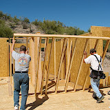 3rd framed wall going up 3/28