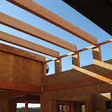 View of clerestories taking form  5/23