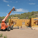 1st roof panel placed 5/19