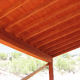 9/25 back porch tongue/groove done