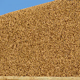 Close-up of Dryvit smooth texture