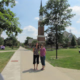 Stac and Laur - our old college Mount Union