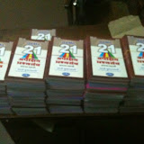 21 set distribution to Night School Children