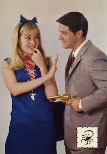 Cartes Postales Pop et Kitsch des années 50, 70 et 70 Zodiac Lovers / Amoureux du Zodiaque