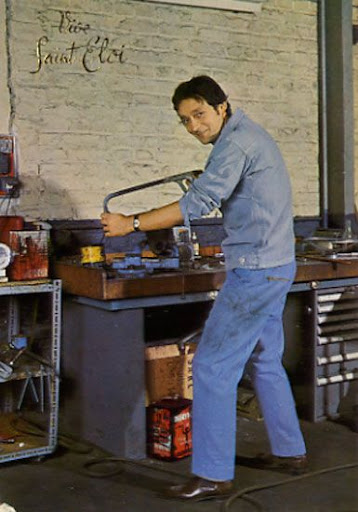 Cartes Postales Pop et Kitsch des années 50, 70 et 70 Proper workers / Vrais travailleurs