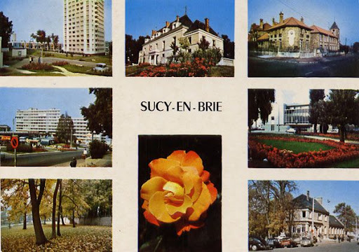 Cartes Postales Pop et Kitsch des années 50, 70 et 70 Suburban architecture / Architecture de villes nouvelles