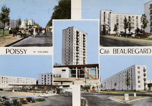 Cartes Postales Pop et Kitsch des années 50, 70 et 70 Suburban architecture / Architecture de villes nouvelles