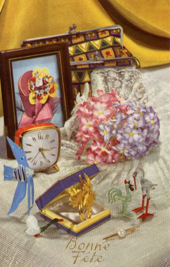Cartes Postales Pop et  Kitsch des années 50, 70 et 70 Happy Mother's day / Bonne fête des mères