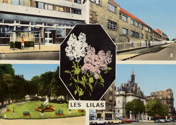 Cartes Postales Pop et  Kitsch des années 50, 70 et 70 villes pas funky / (un) funky towns