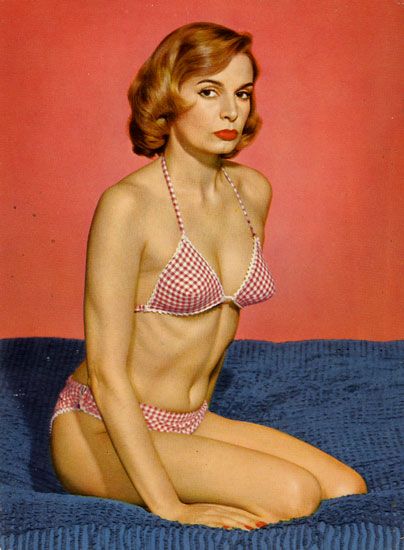 Cartes Postales Pop et  Kitsch des années 50, 70 et 70 Babes on the beach / En maillot de bain