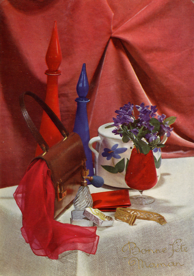 Cartes Postales Pop et Kitsch des années 50, 70 et 70 - Pop and kitsch vintage postcards from the fifties, the sixties and the seventies : Groovy gifts, super cadeaux